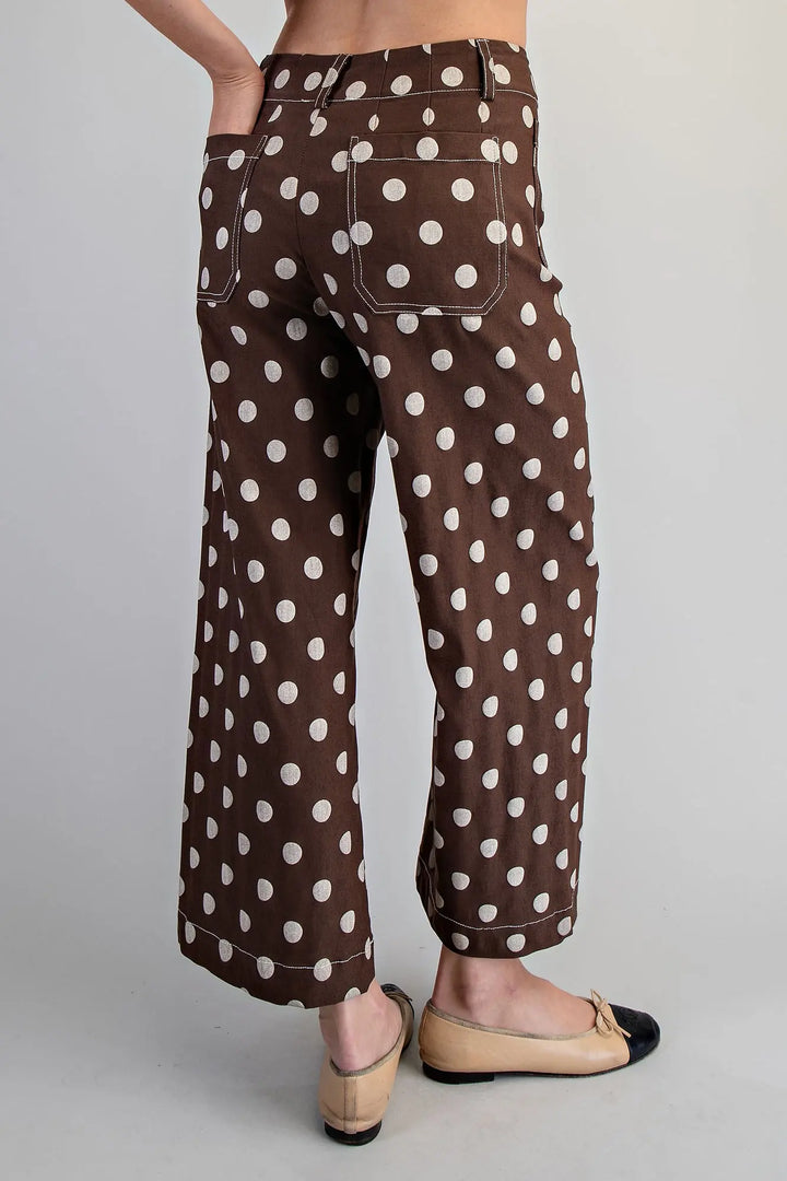 Brownie Polka Dot pants