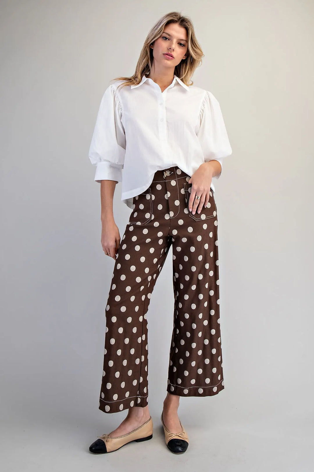 Brownie Polka Dot pants