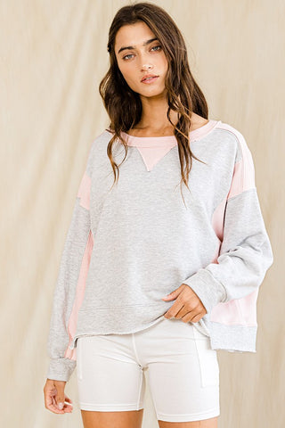 Color Block Sweatshirt