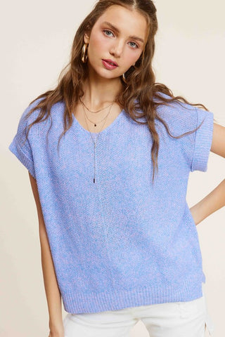 The Summer Sweater in Pale Blue