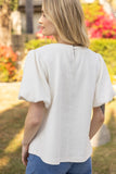 Heart Textured Top