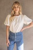 Heart Textured Top