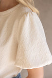 Heart Textured Top