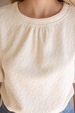 Heart Textured Top