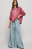 Americana Born Free in Rose Violet