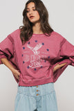Americana Born Free in Rose Violet