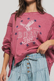 Americana Born Free in Rose Violet