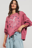 Americana Born Free in Rose Violet