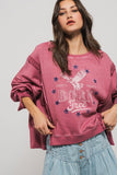 Americana Born Free in Rose Violet
