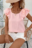 Bow and Knot Top in Pastel Pink