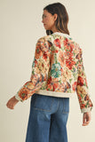 Jacquard Jacket in Stone