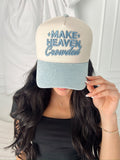 Make Heaven Crowded Trucker Hat