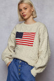 USA Flag Sweater