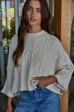 Cotton Cable Knit Sweater