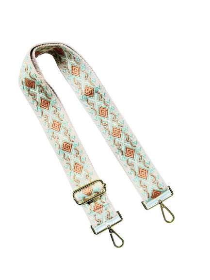 Guitar Straps Gold Western