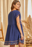 Nikki Dress in Navy