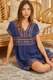 Nikki Dress in Navy