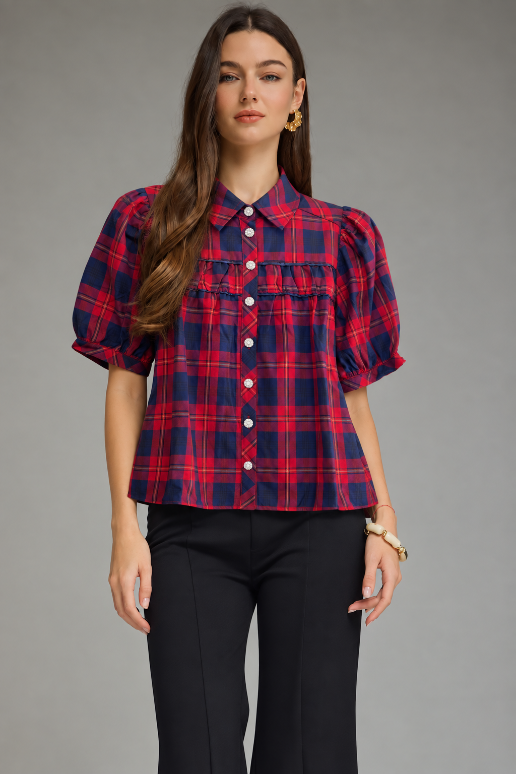 The Tartan Plaid in Red