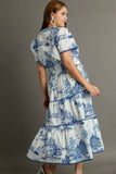 The Blue Toile Dress
