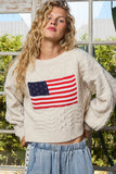 USA Flag Sweater
