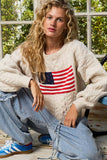USA Flag Sweater