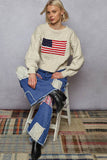 USA Flag Sweater