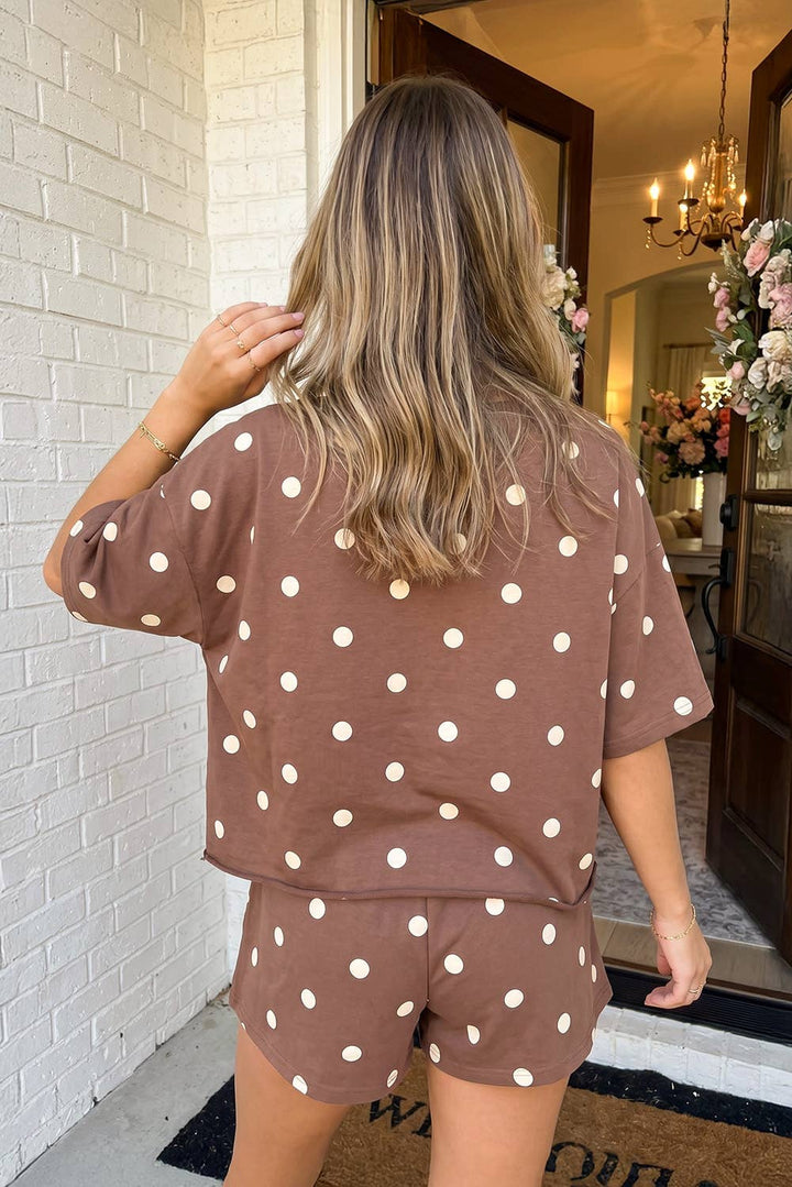 Polka Dot Skort Set