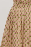 Floral and Ecru Skirt