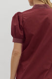 Cleopatra Dress in Burgundy
