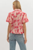 Abstract Print Top