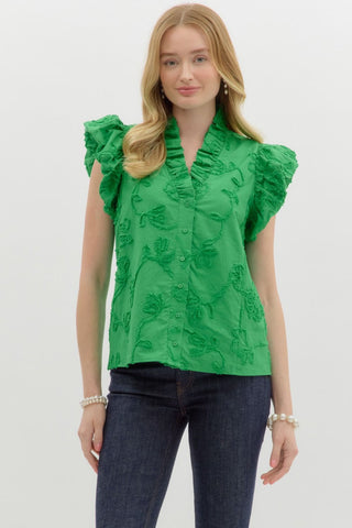 The Husband Approved Top in Green