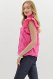 The Husband Approved Top in Hot Pink