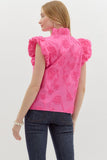 The Husband Approved Top in Hot Pink