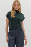 Basic Beauty Sweater in Hunter Green