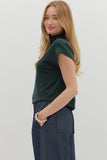 Basic Beauty Sweater in Hunter Green
