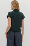 Basic Beauty Sweater in Hunter Green