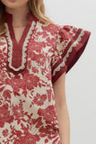 Burgundy Beauty Top