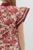 Burgundy Beauty Top
