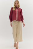 Classic and Trendy in Burgundy