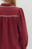 Classic and Trendy in Burgundy