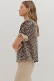 OOOHHH! The Leopard Top in Taupe