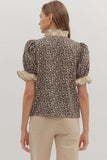 OOOHHH! The Leopard Top in Taupe