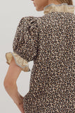 OOOHHH! The Leopard Top in Taupe