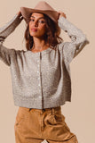Vintage Leopard Cardigan
