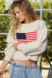 USA Flag Sweater