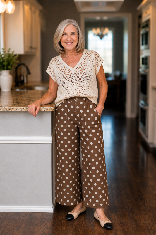 Brownie Polka Dot pants