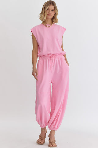 The Pink Jumpsuit