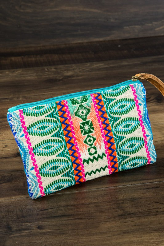 Kinsley Handmade Pattern Clutch