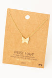 Butterfly Pendant Necklace
