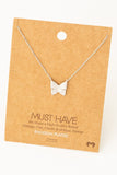 Butterfly Pendant Necklace